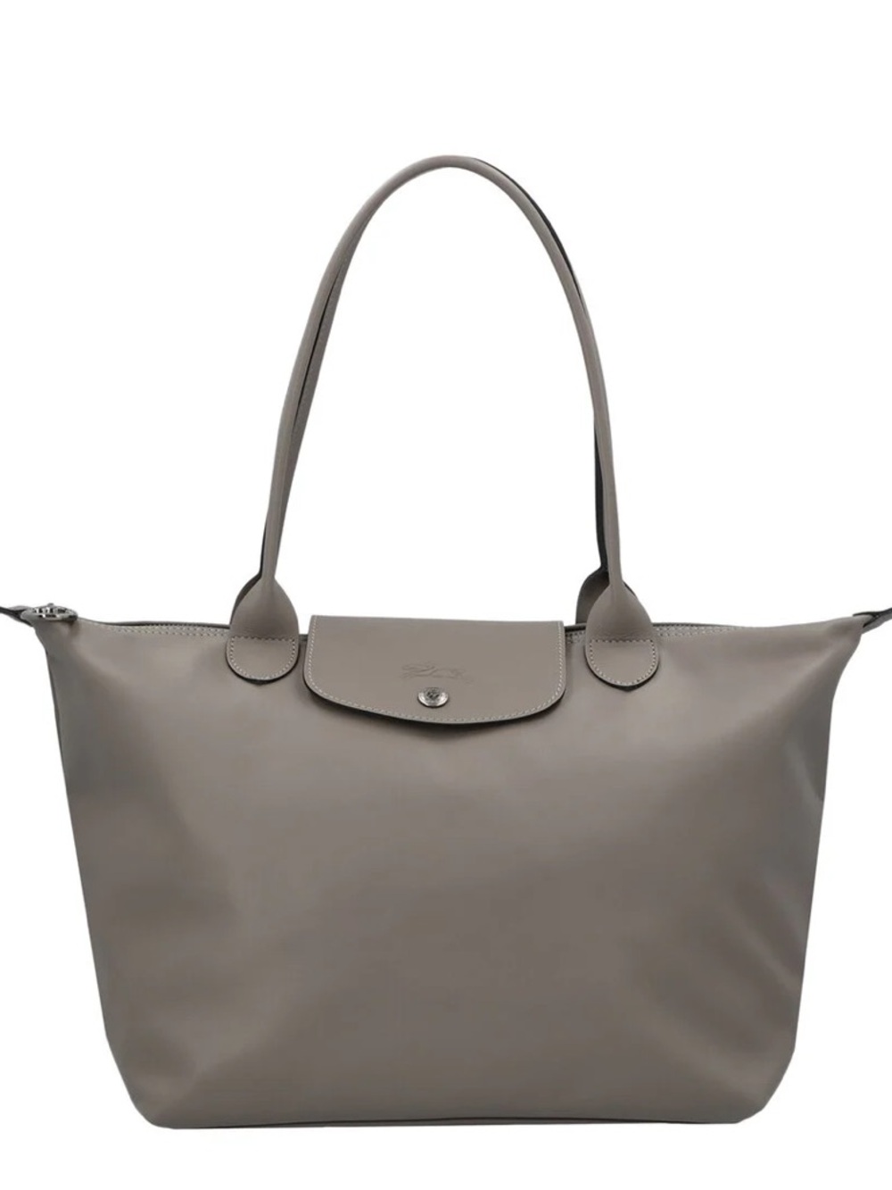 Longchamp Le Pliage Xtra Medium Leather Long Handle Leather Tote